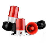 음향 경보등 공사장 경고등 방수 경광등 부저 알람 화재 레드 경보기 220V 플러그 : 가온스토어마켓