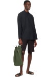 [옴므 플리세 이세이 미야케]Brown Rustic Knit Shorts 261729M193000 : 스포트렌드