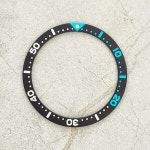 시계베젤 39mm 플랫 시계 베젤 인서트 6105 6309 거북이 선장 Willard DivingnCase 링 부품 선물 : 판다차이나스토어