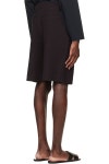 [옴므 플리세 이세이 미야케]Brown Rustic Knit Shorts 261729M193000 : 스포트렌드