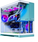 스카이테크 게이밍 아쿠아 PC AMD 라이젠 7 7700X 4.5GHz 엔비디아 RTX 5070 12GB 1TB 4세대 NVMe SSD 32GB DDR5 RAM 6000 Aqua... 