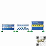 킵더업 가림막휀스 실사인쇄 고급형 A형 안전제일휀스 공사가림막 공사현장펜스 : 킵더업