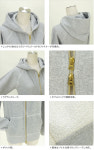 orcival 오르시발 프렌치 테리 지퍼업 파카 남성용 여성용 OR-C0426 OR-C0427 : WIDE PICK