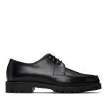 리에르 블랙 노르웨지안 더비 슈즈 SHO37 MEN NRW VINTAGE BLACK LEATHE : 어도어럭스