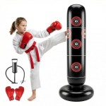 KEERINQUA Punching Bag for Kids 6-12, 63 Inch Kids Inflatable Boxing Bag Set with Boxing Gloves & Ai : 제이에이치앤코샵