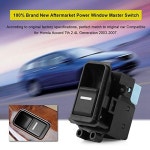 파워 윈도우 제어 스위치 버튼 장착 리어 좌측/우측 마스터 - OEM 35770-SDA-A01 및 BACB32-848001의 직접 교체 혼다 어코드 2003-2007... 