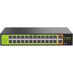 SICSOLINK POE 스위치 24포트 + 2기가비트 업링크 802.3afat PoE+ 26 Ports | 24PoE+2Uplink (400 W) : 구대dream