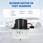 SYKRSS HVAC 송풍기 모터 700254 볼보 V70 XC70 S80 XC60 S60 PM4100 PM4034 BM4034C 312915168 A/C 어셈블리와 호환됩니다... 