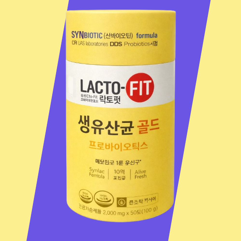 종근당건강 락토핏 생유산균 골드 50포