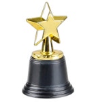 시상식 별모양 미니트로피 상패 어린이집 유치원 학교 대량주문, 1개 : 레몬콩콩
