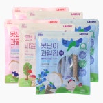 [딸기/사과비트/블루베리 세트] 로렌츠 못난이 과일껌 강아지 치석 덴탈껌 입냄새제거 개껌 혼합, 15g, 36개 : 로렌츠