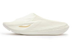 361° BIG 3 슬라이드 슬리퍼 화이트 블랙 남녀공용 화이트 블랙, 245 : POIZON공식온라인스토어