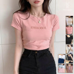 여성 루즈핏 여름 기본 캐주얼  반팔티셔츠7종 Bon-2686 : XOXO엑소엑소