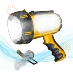 CHRMJERN 크롬젠 써치라이트 2026 신형 100000 루멘 초강력 스포트라이트 10000mAh 충전식 NF : 민코티니