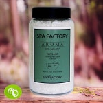 스파팩토리 소금욕 힐링 화이트 아로마 바스솔트 입욕제 로즈마리 3개 600g : 콤파컴퍼니