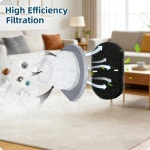 2033 진공 필터 교체용 비셀 페더급 스틱 경량 백리스 청소기 부품 20331 333 20334 2036 9M 10팩 및 10개의 폼 3개의 브러시에... 