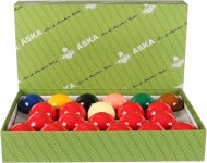 에스비씨당구클럽 | ASKA 당구 스누커 볼 세트 큐볼 포함 22개의 SB01A Grade A Set of 22 : 9셀렉트샵