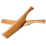 빨래방망이 원목 세탁 다듬이 나무 스틱 튼튼한 옷 손빨래 용품 가정용 우드 몽둥이 봉 구식 막대기 보관 의류 : 쉽이지