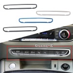 아우디 Q5 Q5L 18-23 중앙 제어 버튼 트림 커버 인테리어 호환 : CARCAR-SHOP