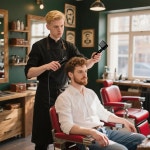 2팩 페이드 빗 남성용 가정 미용실 또는 가용 헤어 도구 : 노리터Mall