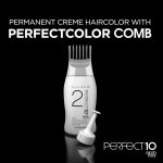 클레어롤 앤 퍼펙트 10 퍼머넌트 염색약 6R 라이트 오번 헤어 컬러 2팩 6R Light Auburn 6.67 Fl Oz (Pack of 2) : 라픽코
