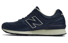 뉴발란스 576 메이드 인 Uk 네이비 블루 화이트_보통 (D), 250 : POIZON공식온라인스토어