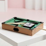 스포뱅크 미니당구 게임기 미니포켓볼 테이블 당구대 캠핑 실내 장난감 가족보드게임 어린이 : 도매리더
