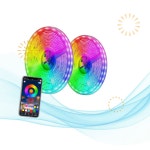 AILBTON LED 간접등 스트립 조명 60피트 음악 동기화 색상 변경 내장 UR : 이태루인