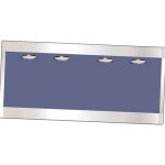 가로형 스테인리스 게시판 스텐 집게형 게시판 사무실 학교 : 스마트2601