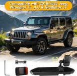 2018-2023 지프 랭글러 JL 및 글래디에이터 JT용 익스텐션 암 메탈 로드 액세서리가 포함된 뮤페라 멀티 마운트 휴대폰 홀더 대시 트레이... 