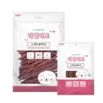 온랑 리얼미트 (소 육포 슬라이스) 반려동물간식 스트레스해소 : 온가지랑2