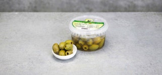 [비토리아] 자이언트 그린올리브 피티드 450g : 컬리N마트