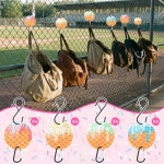 야구 애호가 선수 선물용 아크릴 보드가 있는 오토링 12개 SCREAM 드립 펜스 후크 스포츠 클립 Waffle Style : 에일런트