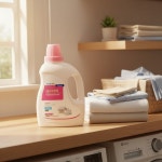 섬유유연제 1+1 2P 천연유래성분 1950ml 플로럴향 섬유린스 실내건조 섬유세제 드럼겸용 : 라온의 선물