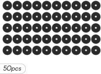 뮤캣 50pcs 기타 스트랩 펠트 버튼 와셔 잠금 장치 부품 액세서리 : Sound-Hub