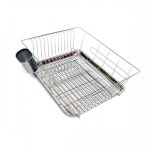 1단 반영구적 스텐식기건조대 설거지건조대 : 보이프룻