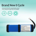 HamnaKhu 교체 배터리 Xtreme 2 방수 블루투스 스피커 GSP093198H 부품 없음 2INR19 66-2 SUN-INTE-103 7.4V (Xtreme 1 아님)... 