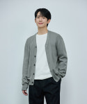 마인드브릿지 [COUTURE] 브이넥세미오버핏가디건 MZCD2170 : MINDBRIDGE