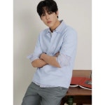 [국내매장판] 빈폴 26SS 레이어드넥 텍스처 반소매 티셔츠 - 스카이 블루(BC6342C36Q) BC6342C36Q 250011 : 쏜살 마켓
