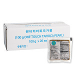 원터치 타피오카펄 100g x 20개 (1박스) : 디에스커피