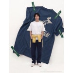 [국내매장판] 빈폴 26SS [BC6342K011] PAPER PRESS X BEANPOLE 로고 백프린트 티셔츠 - 화이트 250040 : 쏜살 마켓