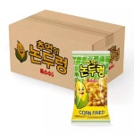 논두렁 과자 옛날 추억의 간식 옥수수튀김 45g x 40개 (1box) : 혀니샵76