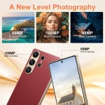 나우핏 26 울트라 16+1TB 스마트폰 - 6.99 디스플레이 내장 펜 안드로이드 15 7000mAh 배터리 68MP+108MP 듀얼 카메라/듀얼 SIM/지문... 