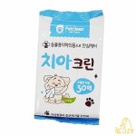 멍냥펫츠 펫크린 30매 치아크린 티슈 애견치아티슈 애견물티슈 고양이물티슈 : 멍냥펫츠