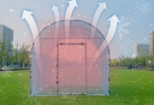 비닐하우스 온실 농사 원예 가정용 간이 창고 농막 자재 1m 1m 1m 두꺼운 : 글로딜스팟