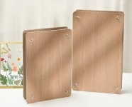 압화프레스 꽃누르미 압화기 압화도구 식물 공예 DIY 강화형 미니 엠보스터 15 15cm 6개 세트 건조 꽃 팩 : 센트럴커머스몰