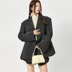 [딘트] J3165 테일러드 싱글 버튼 자켓/B : 딘트