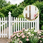 농장 울타리를 위한 Coloch 4팩 스테인리스 스틸 게이트 힌지 일체형 성형 지연 나사 아이 M16 헤비 듀티 핀 볼트 목재 울타리 정원 헛간 문을... 