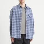 frizmworks 프리즘웍스 체크 셔츠 Blue shirt-fzw2025ssst009 END 세금 포함 : 칩스토리
