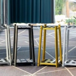 당구 큐꽂이 당구장 보관 0홀 큐 화이트 소품 인테 A. 스타일 A 검정색 대형 6개 구멍 : 명성실업